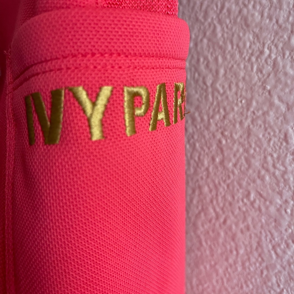 36) NWT adidas X Ivy park orange suit shorts size XS - Picture 4 of 5